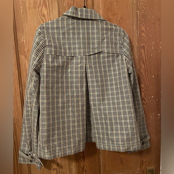 Merona plaid coat (LAST CHANCE) - Picture 2 of 4